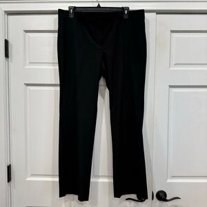 Ann Taylor Devin Fit Trousers - Black - Size 18 - NWT